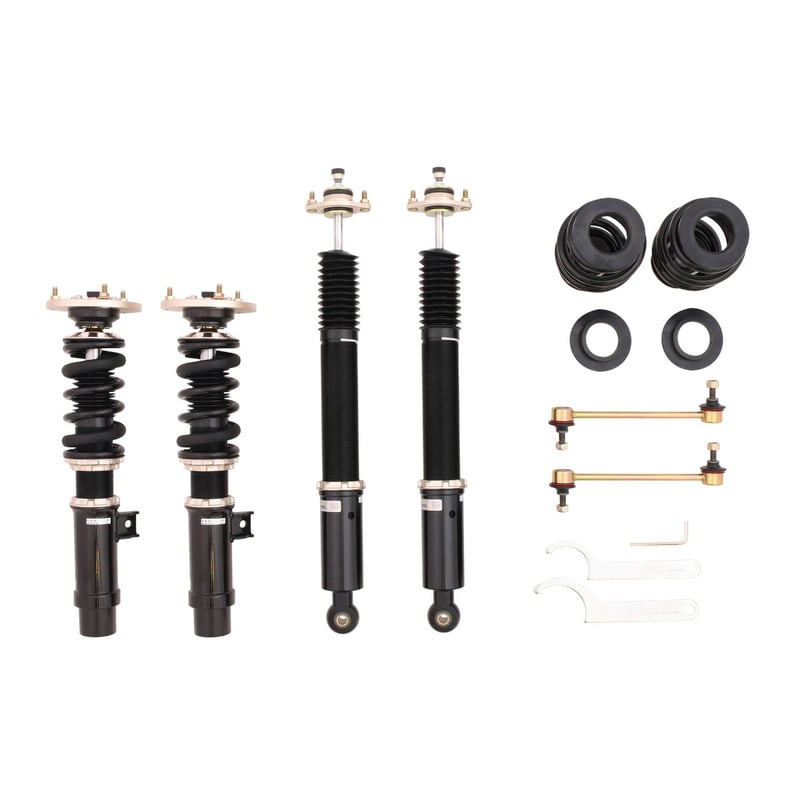 bc racing br series coilover kit for 1999-2005 bmw 3 series sedan/ 2000-2006 bmw 3 series coupe i-02-br