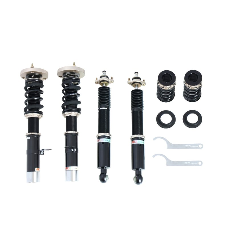 bc racing br series coilover kit for 1985-1987 bmw 3 series (45mm front strut - weld in)(extreme by default) i-04-br
