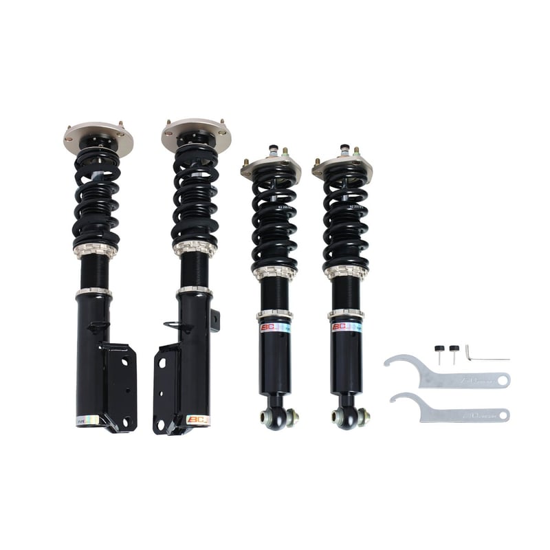 bc racing br series coilover kit for 2001-2006 bmw x5 true rear coilover (extreme low by default) i-20-br