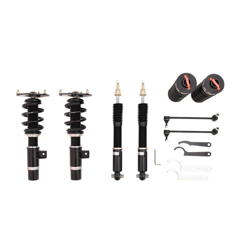 bc racing br series coilover kit for 2012-2015 bmw 3 series awd (3-bolt top mounts) i-41-br