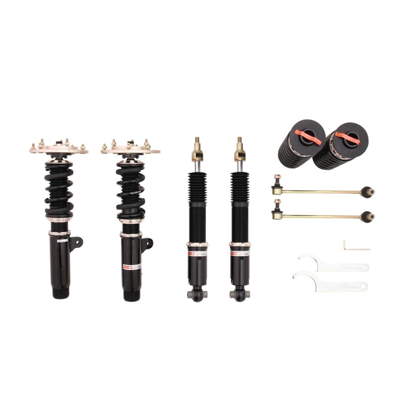 bc racing br series coilover 2015-2019 bmw 3 series m3 (5-bolt top mounts) (edc) i-68-br