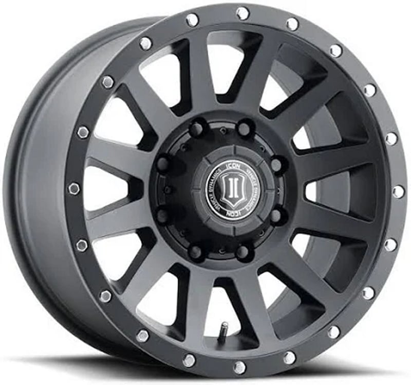 18x9 icon compression hd double black 8x170 6mm