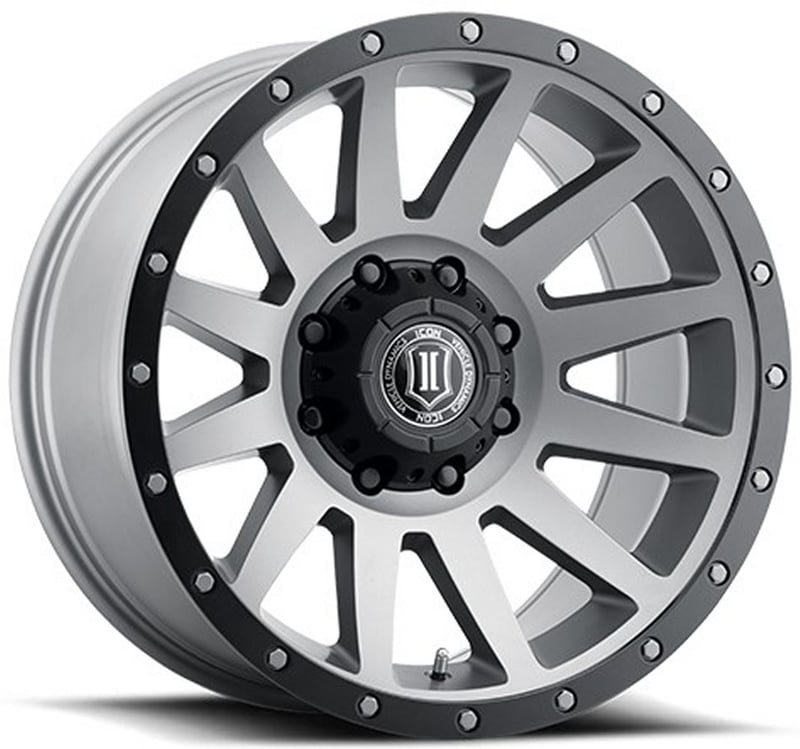 20x10 icon compression titanium (8 lug) 8x180 -19mm