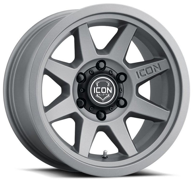 17x8.5 icon rebound slx charcoal 6x5.5/139.7 25mm