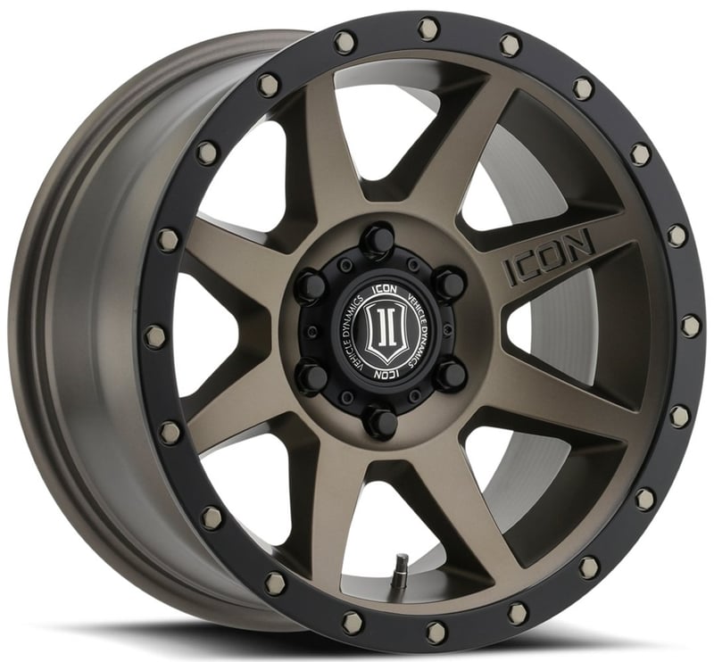 17x8.5 icon rebound bronze (6 lug) 6x120 0mm