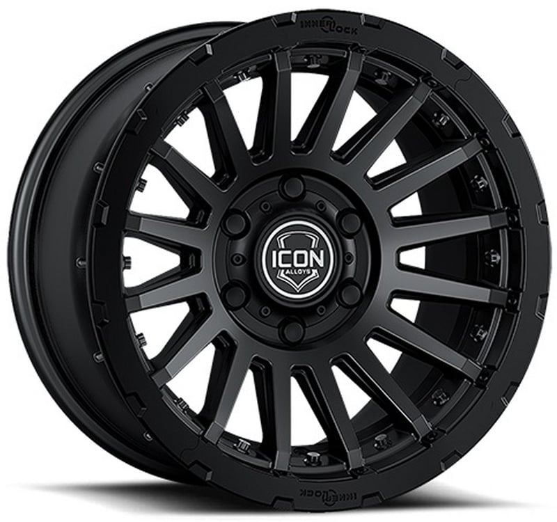 18x9 icon recon pro satin black 8x170 6mm