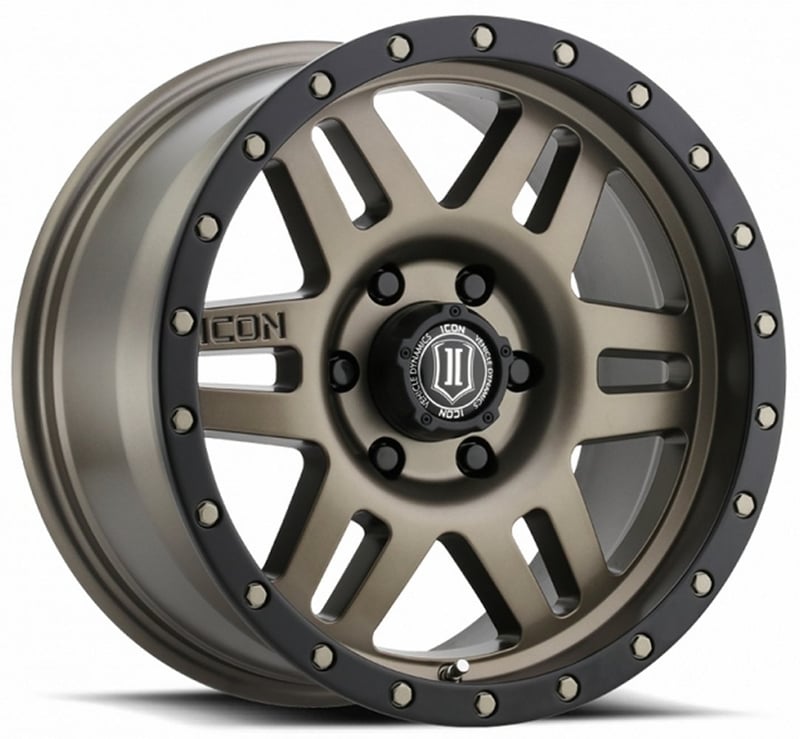 17x8.5 icon six speed bronze (6 lug) 6x5.5/139.7 0mm
