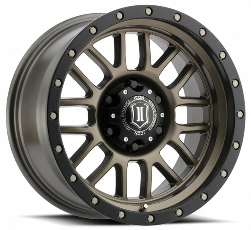 17x8.5 icon alpha bronze 5x5/127 0mm