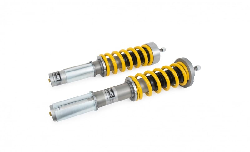 ohlins 13-21 porsche boxster/cayman (981/982) incl. s models road & track coilover system pos mp80s1