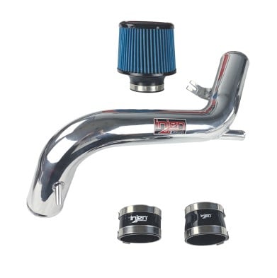 injen 18-20 hyundai veloster l4-1.6l turbo polished short ram cold air intake system is1342p