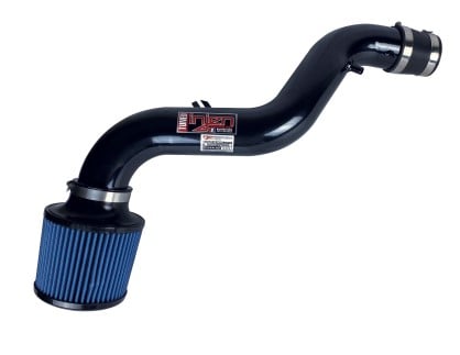 injen 90-93 acura integra l4 1.8l black is short ram cold air intake is1400blk