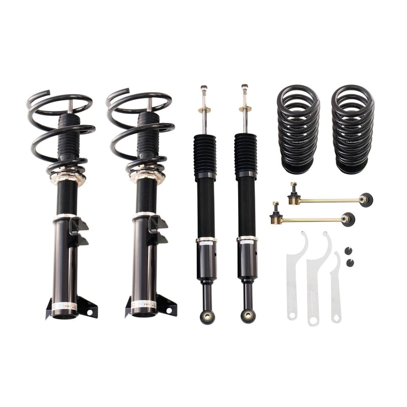 bc racing br series coilover 2001-2003 mercedes-benz c32 amg/ 2001-2007 mercedes-benz c230 / c240 / c320 j-01-br