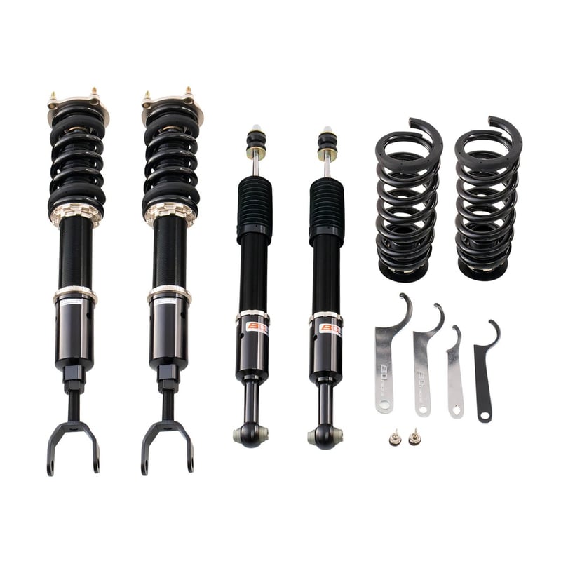 bc racing br series coilover 2007-2009 mercedes-benz e63 amg rwd/ 2003-2006 mercedes-benz e55 amg rwd (airmatic needs steel spring rear lcas) j-05-br