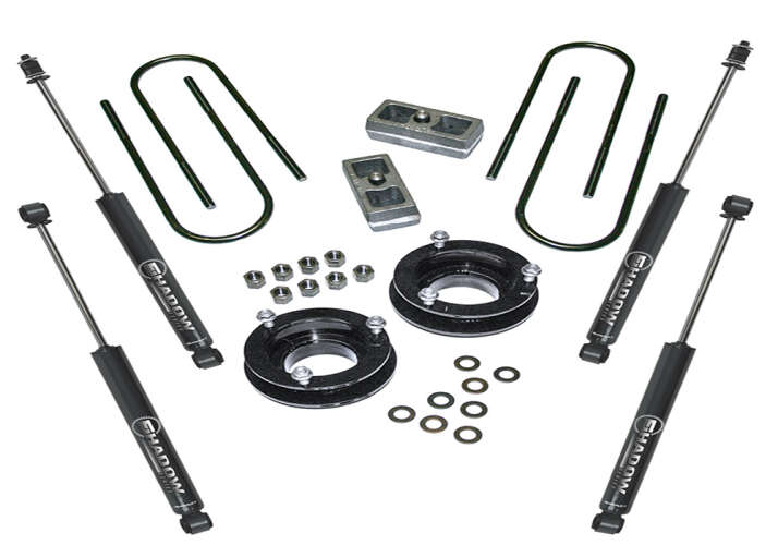 superlift 03-18 dodge ram 2500/06-13 ram 1500 mega cab 2in lift kit w/ superlift shocks k1005