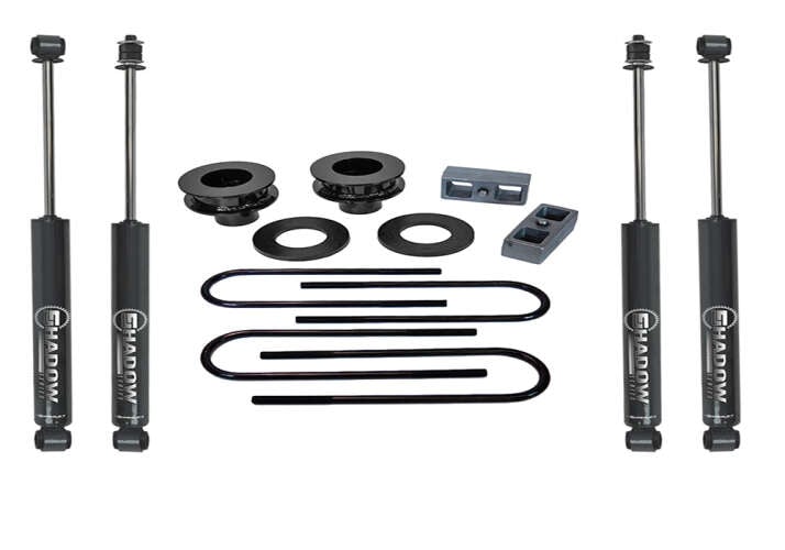 superlift 05-10 ford f-250 superduty 4wd 2.5in lift kit w/ superlift shocks k1006