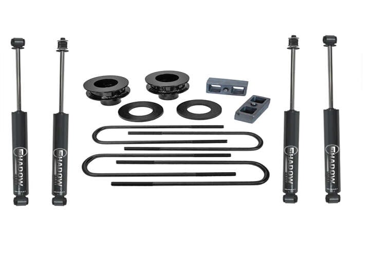 superlift 11-16 ford f-250 superduty 4wd 2.5in lift kit w/ superlift shocks k1007