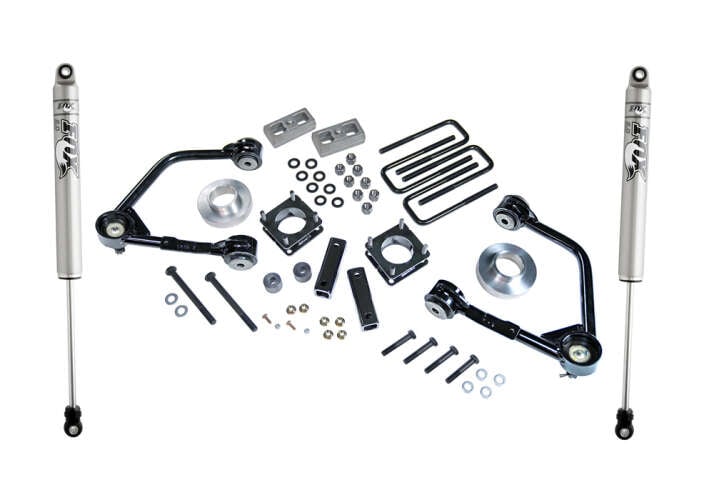 superlift 07-20 toyota tundra 4wd - 3in lift kit w/ fox 2.0 series shocks k1011f
