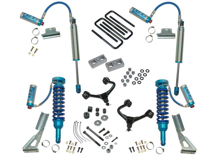 superlift 05-20 toyota tacoma 4wd (excl trd pro models) - w/ king shocks 3in lift kit k1012kg