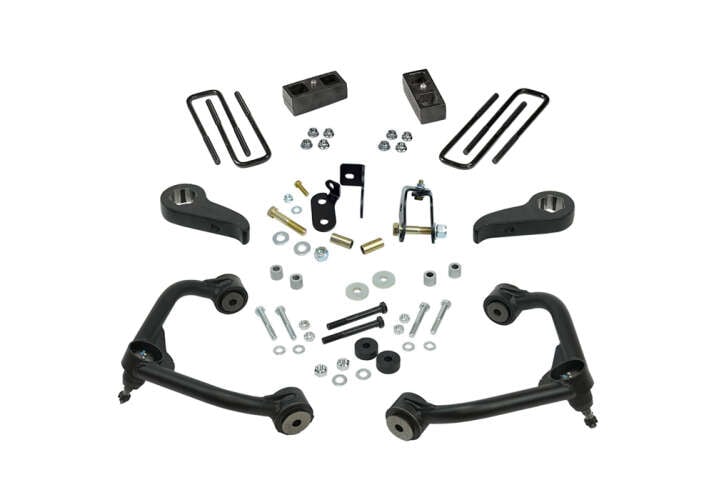superlift 2020 chevy silverado 2500hd/3500hd - 3in lift kit w/ shock extensions k1013