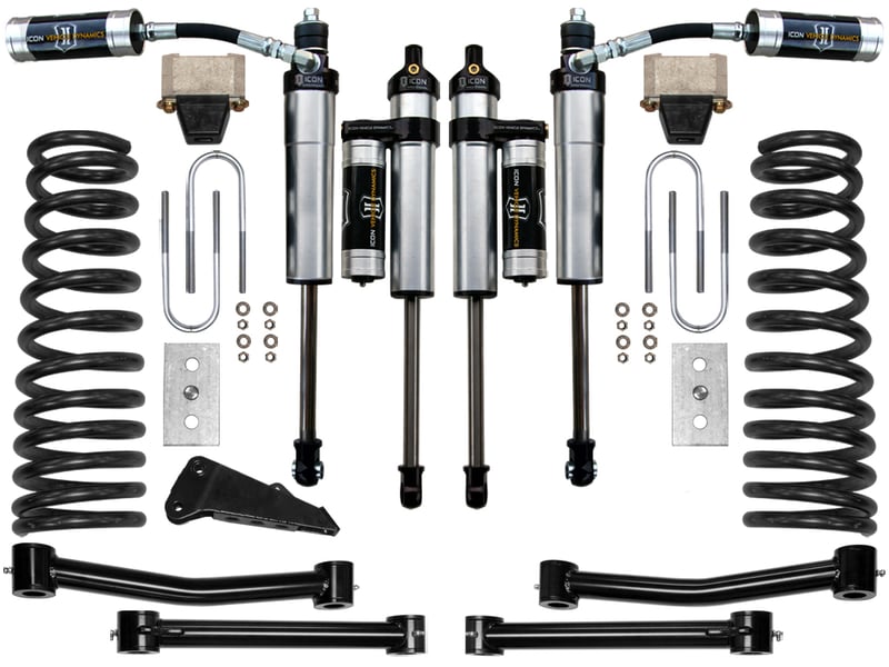 icon 03-08 ram 2500/3500 4wd 4.5" stage 3 suspension system k214502t