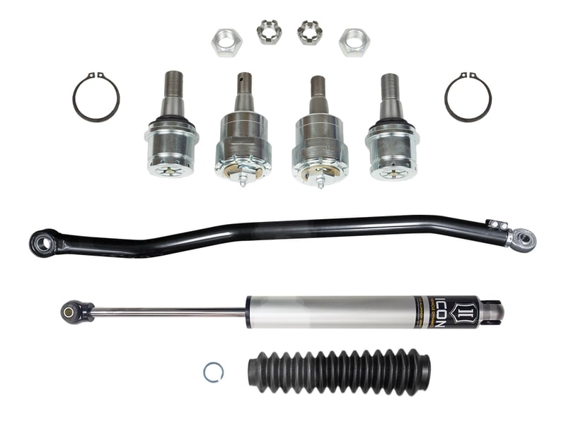 icon 2009-2013 ram 2500/2009-2012 ram 3500 4wd, ultimate front end kit, stage 2 k2152