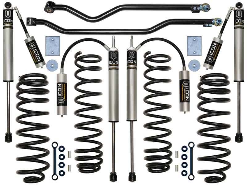 icon 07-18 jeep jk 3" stage 3 suspension system k22003