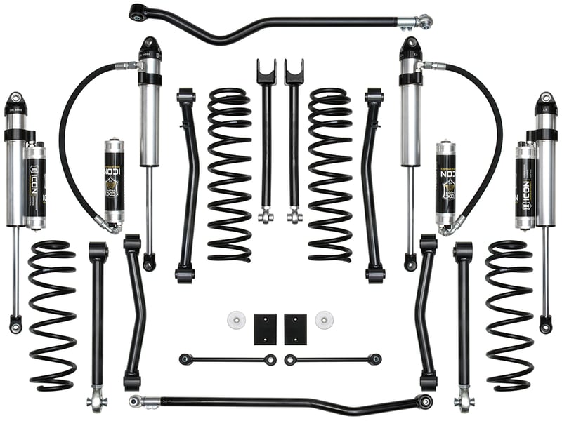 icon 18-up jeep jl 2.5" stage 8 suspension system k22018