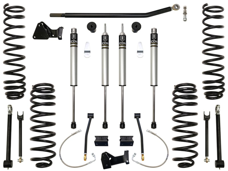 icon 07-18 jeep jk 4.5" stage 1 suspension system k24001
