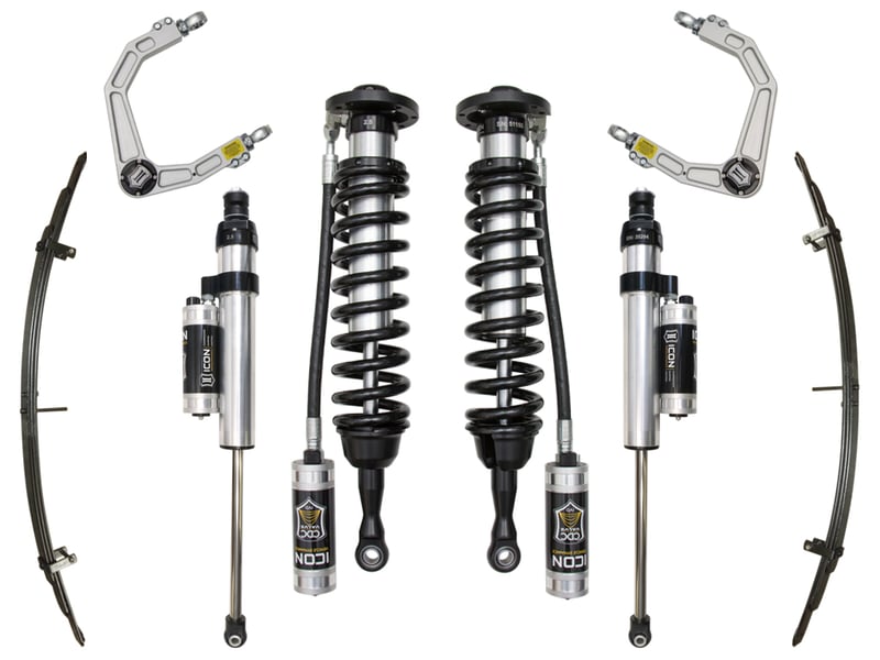 icon 07-21 tundra 1-3" stage 6 suspension system w billet uca k53026