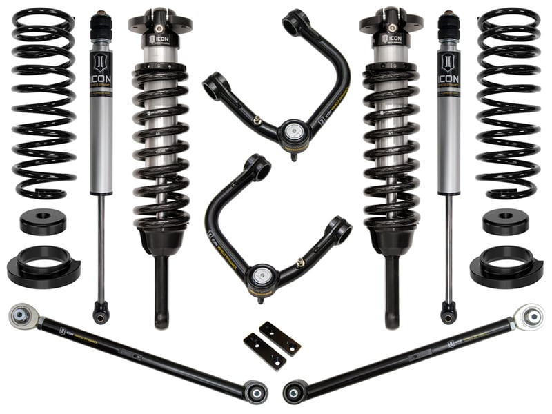 icon 03-09 gx470 0-3.5" stage 3 suspension system w tubular uca k53173t