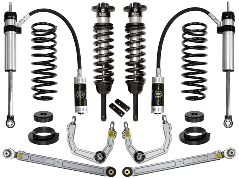 icon 03-09 gx470 0-3.5" stage 4 suspension system w billet uca k53174