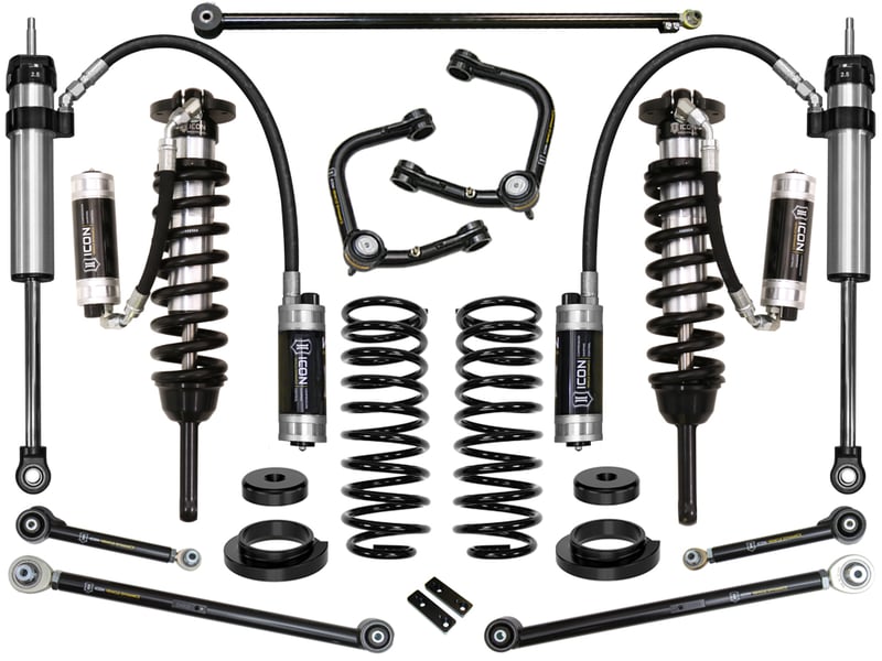 icon 03-09 gx470 0-3.5" stage 7 suspension system w tubular uca k53177t