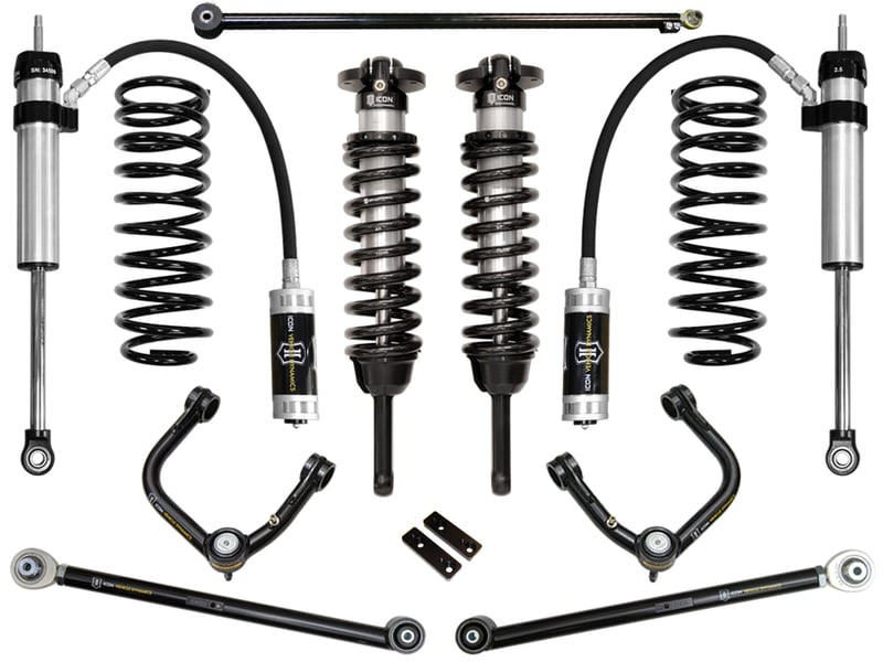 icon 10-up gx460 0-3.5" stage 4 suspension system w tubular uca k53184t