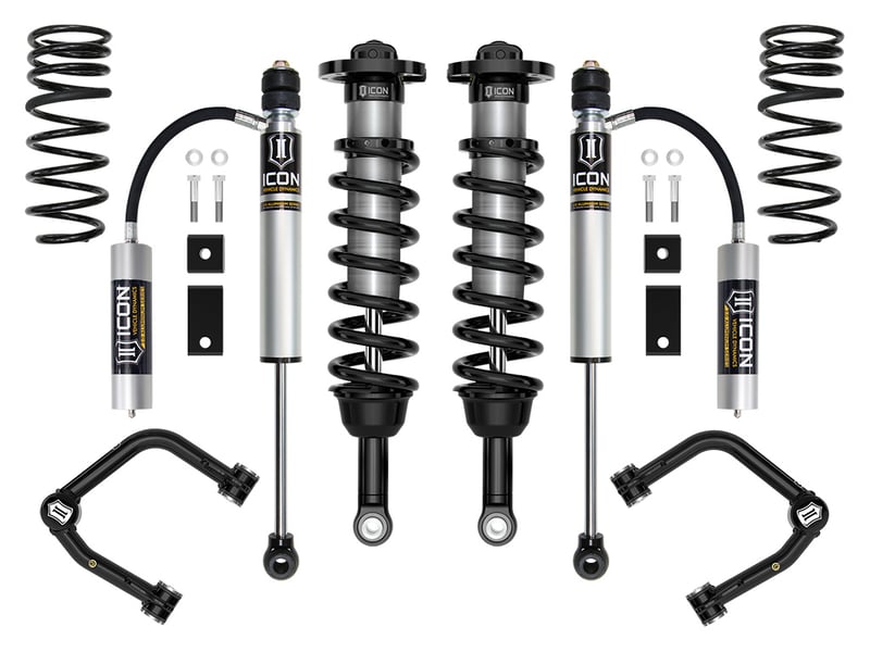 icon 2023-2025 toyota sequoia, 3-4.5" lift, stage 5 suspension system, tubular k53235t