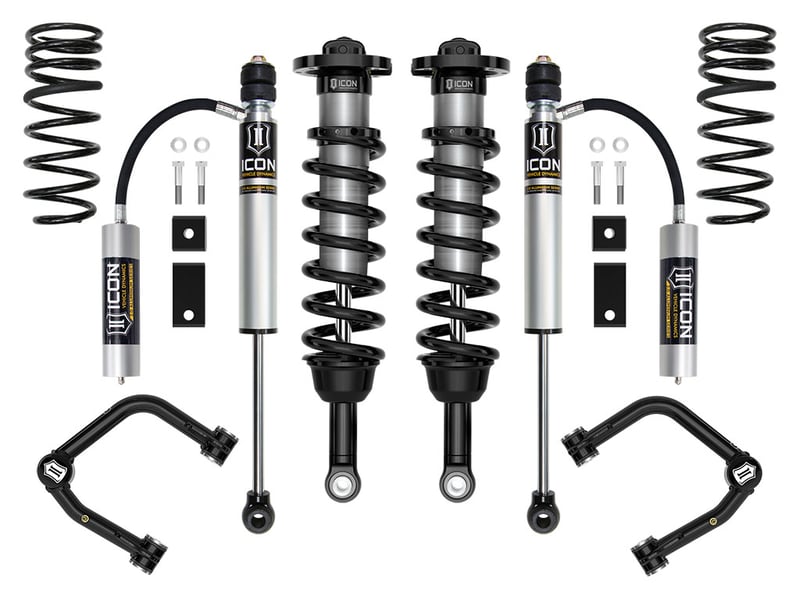 icon 2023-2025 toyota sequoia, 3-4.5" lift, stage 5 suspension system, tubular, trd k53235ts