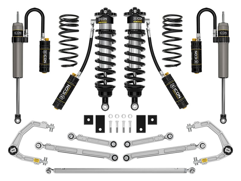 icon 2023-2024 toyota sequoia, 3-4.25" lift, stage 1 3.0 suspension system, billet k53251