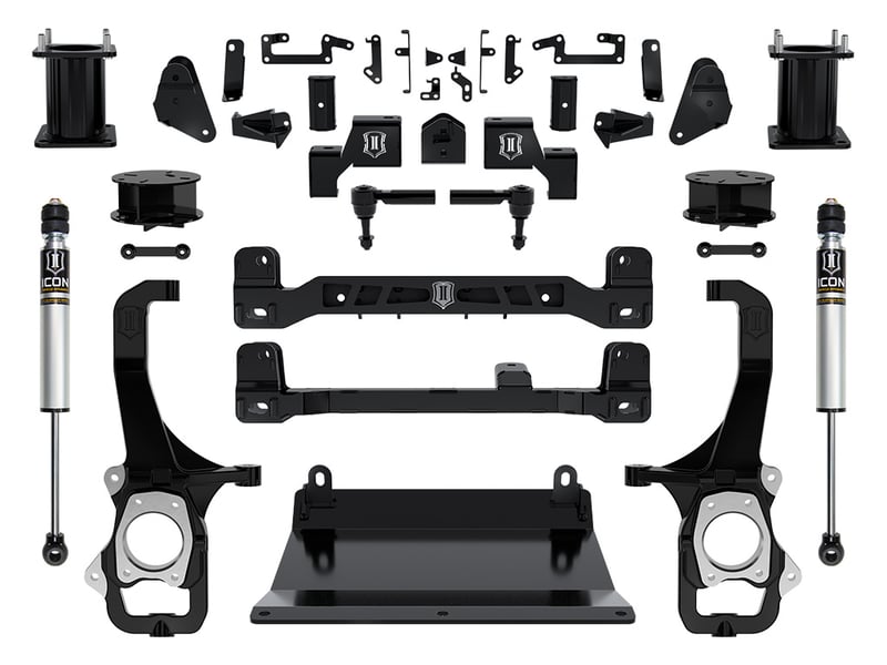 icon 2022-2024 toyota tundra, 6" lift, stage 1 suspension system k53271