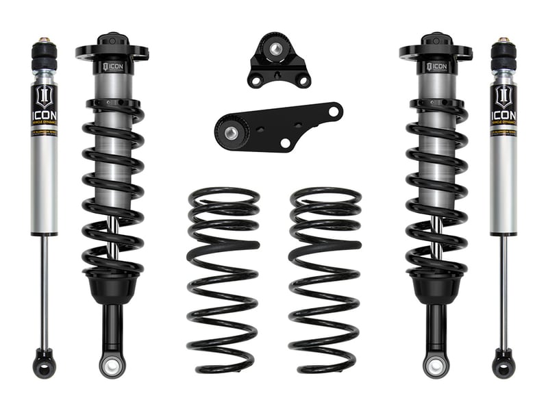 icon 2024 toyota land cruiser 250 series, 1.25-3" lift, stage 1 suspension system k53361