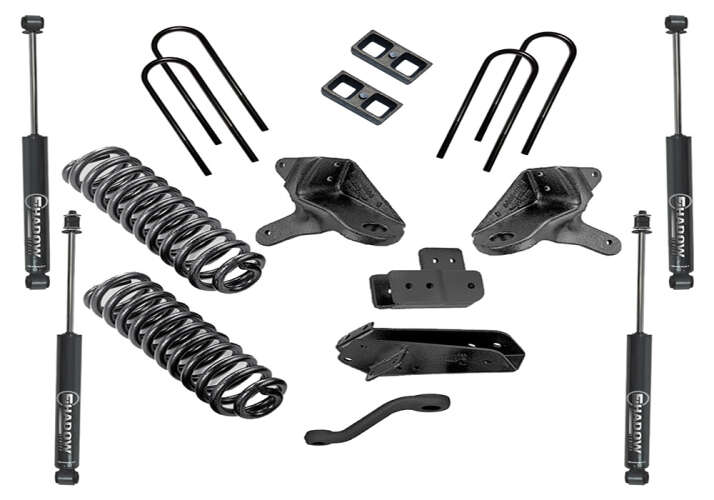 superlift 80-97 ford f250 3.5in lift kit w/ superlift shocks k571