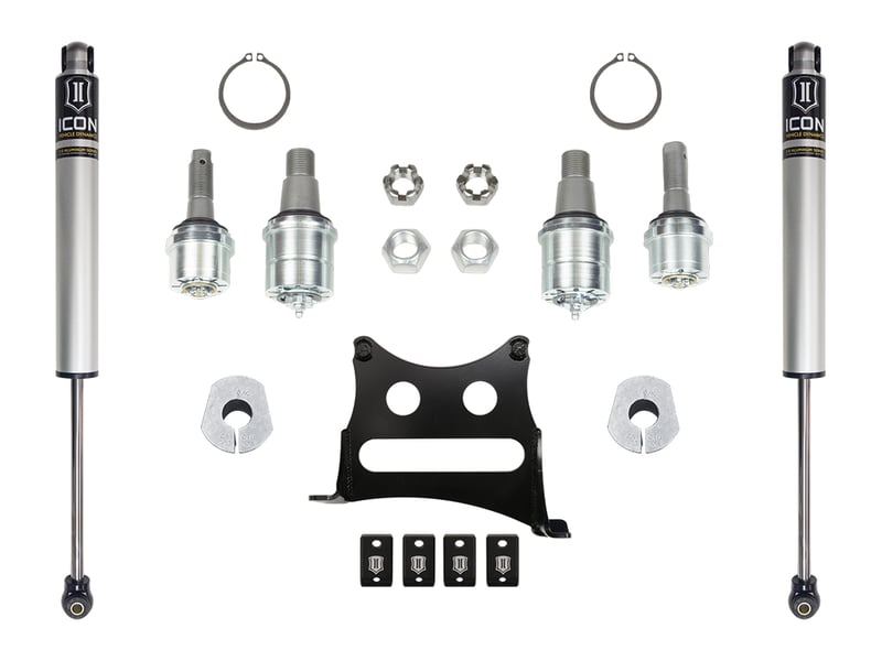 icon 2005-2022 ford f-250/f-350 super duty 4wd, ultimate front end kit, stage 2 k6202