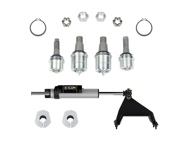 icon 2005-2022 ford f-250/f-350 super duty 4wd, ultimate front end kit, stage 3 k6203