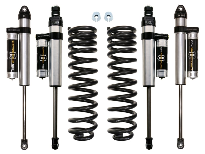 icon 2017-2019 ford f-250/f-350 super duty 4wd diesel, 2.5" lift, stage 2 suspension system k62512