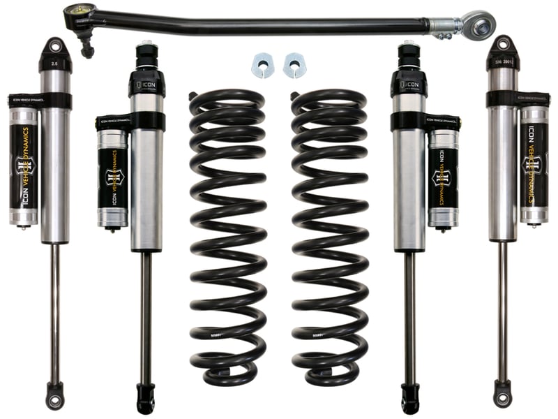 icon 2017-2019 ford f-250/f-350 super duty 4wd diesel, 2.5" lift, stage 3 suspension system k62513
