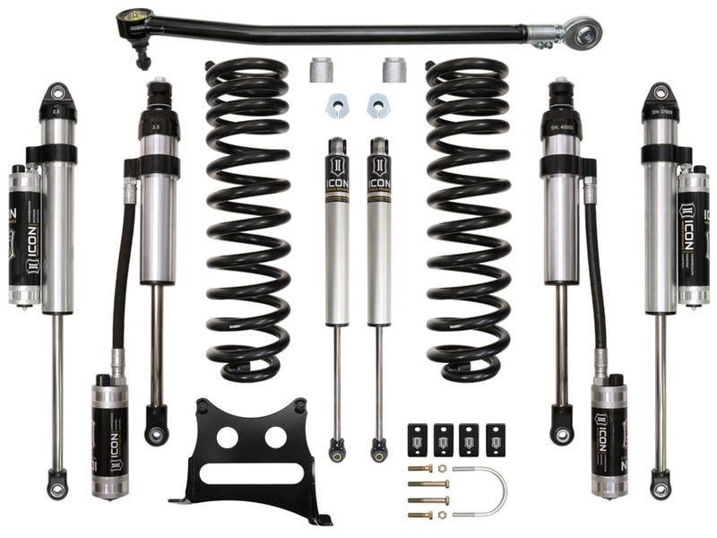 icon 2017-2019 ford f-250/f-350 super duty 4wd diesel, 2.5" lift, stage 5 suspension system k62515