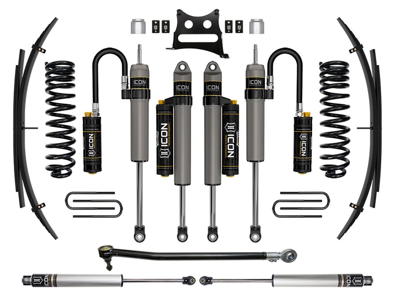 icon 2020-2022 ford f-250/f-350 super duty 4wd diesel, 2.5" lift, stage 5 suspension system w/ expansion packs k62525l
