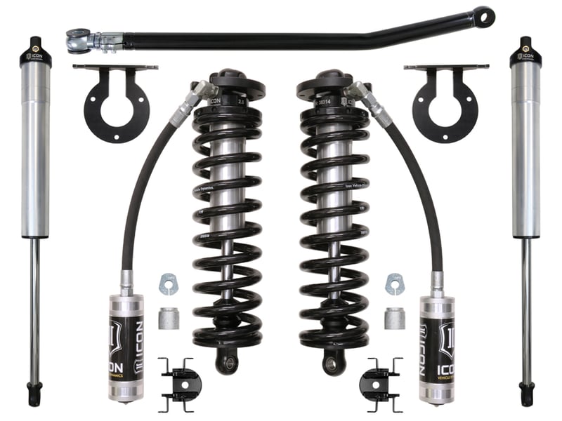 icon 05-16 ford f-250/f-350 2.5-3" stage 2 coilover conversion system k63102