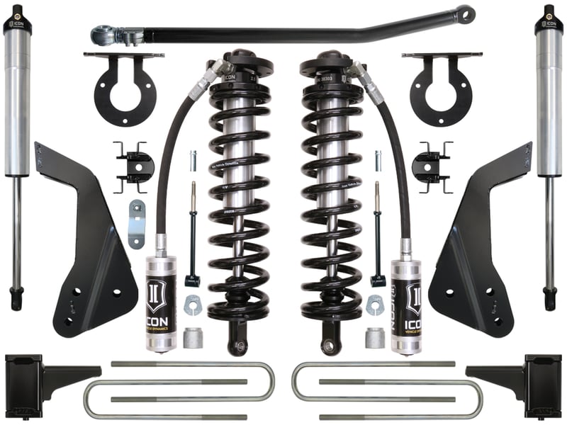 icon 05-07 ford f-250/f-350 4-5.5" stage 2 coilover conversion system k63112