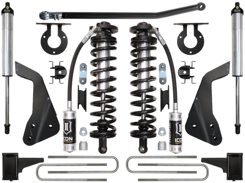icon 08-10 ford f-250/f-350 4-5.5" stage 2 coilover conversion system k63122