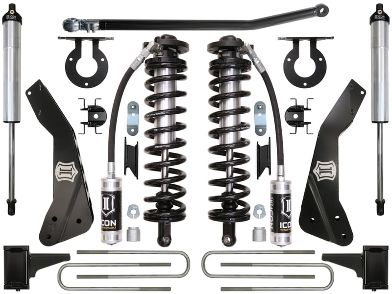 icon 11-16 ford f-250/f-350 4-5.5" stage 2 coilover conversion system k63132
