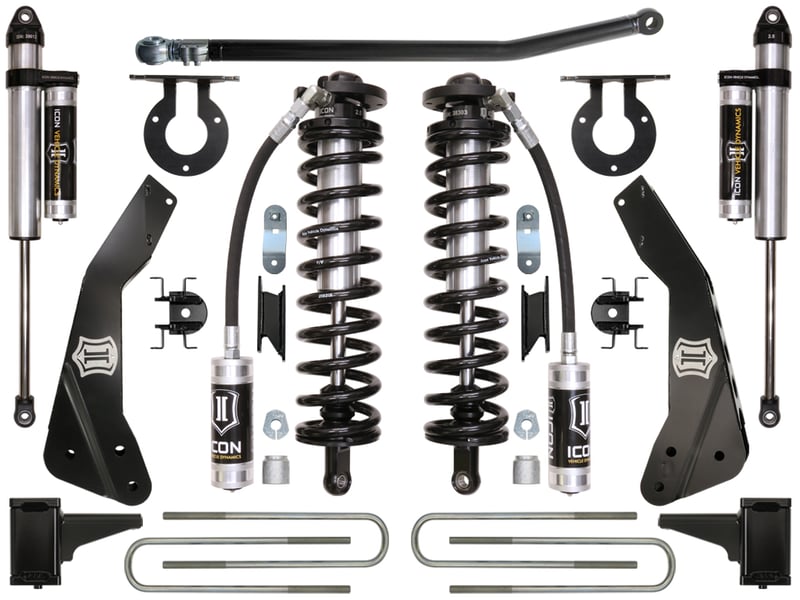 icon 11-16 ford f-250/f-350 4-5.5" stage 3 coilover conversion system k63133